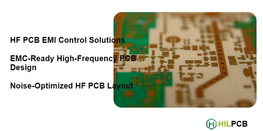 EMI-Rauschen in Hochfrequenz-PCBs: Quellen, Eigenschaften und Gegenmaßnahmen