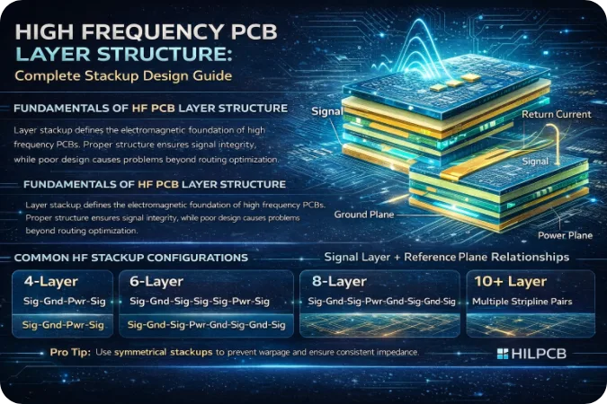 Guide de Conception d'Empilement de PCB Haute Fréquence