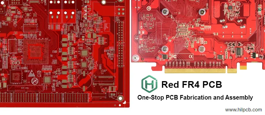 Rote FR4 PCB