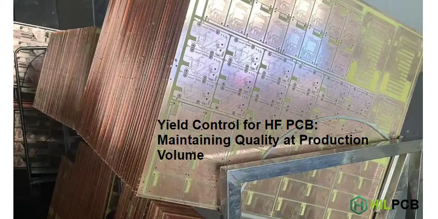 Yield‑Control für HF‑PCBs: Qualität im Serienvolumen sichern