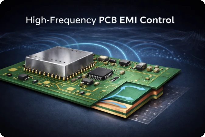 High Frequency PCB EMI Control: Complete Guide to Electromagnetic Interference Management