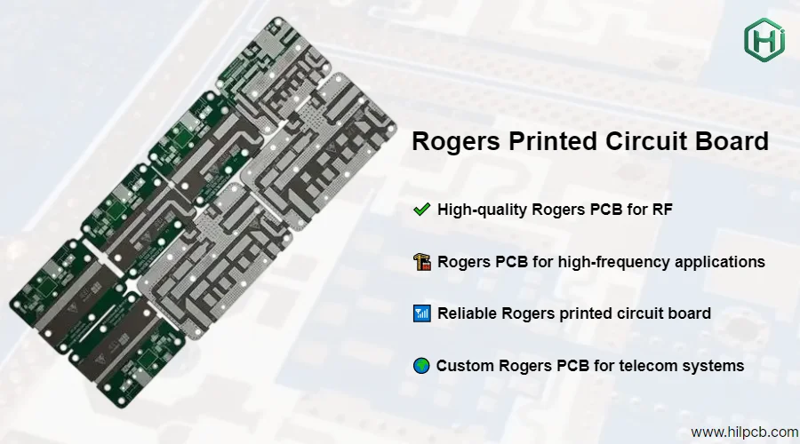 Fabbricazione di Schede a Circuito Stampato Rogers