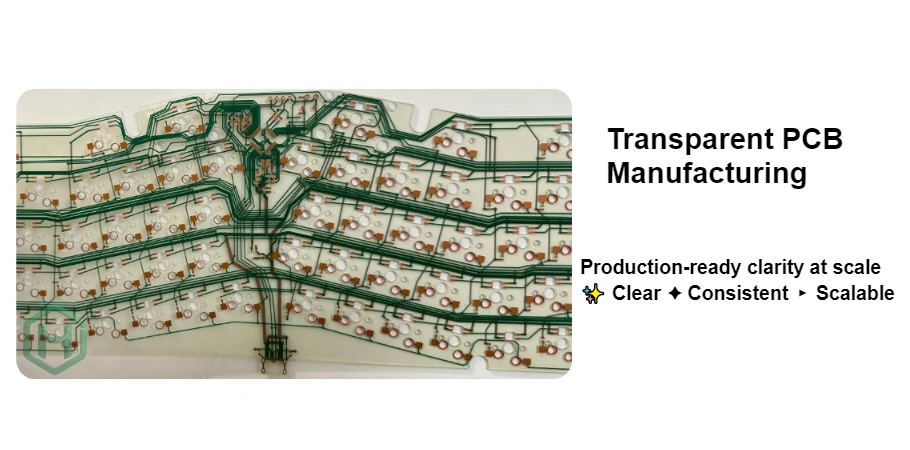 Guide de Fabrication de PCB Transparents : Matériaux et Procédés