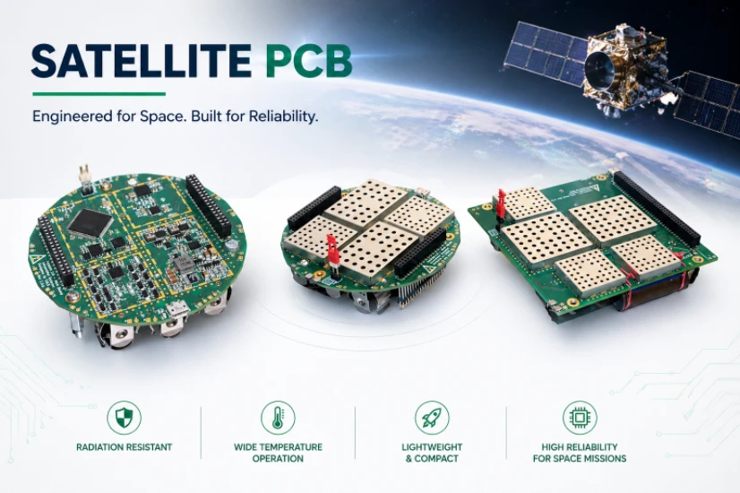 面向空间级电子设备与低轨(LEO)星座的卫星PCB制造