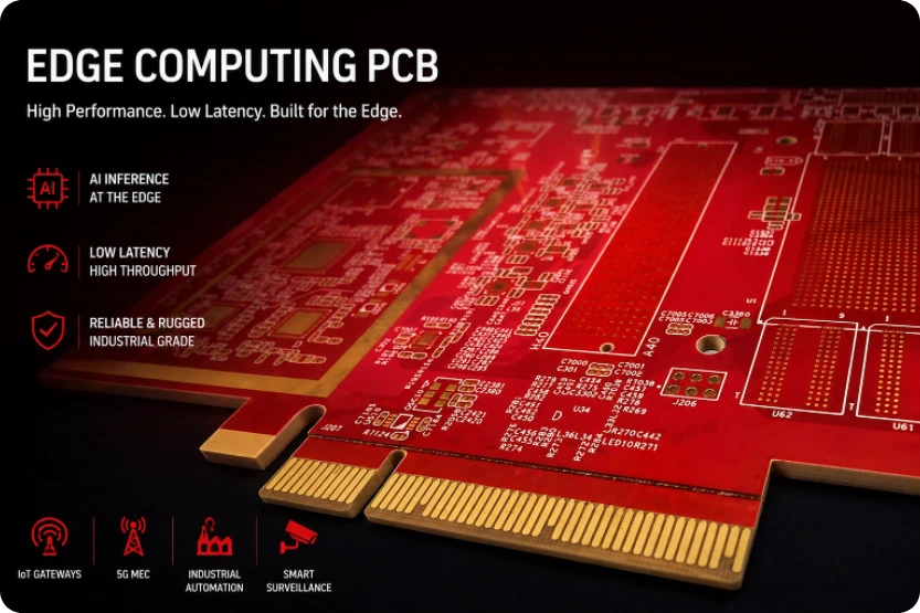 Edge Computing PCB: KI-Inferenz-Boards, IoT-Gateways und 5G MEC-Plattformen