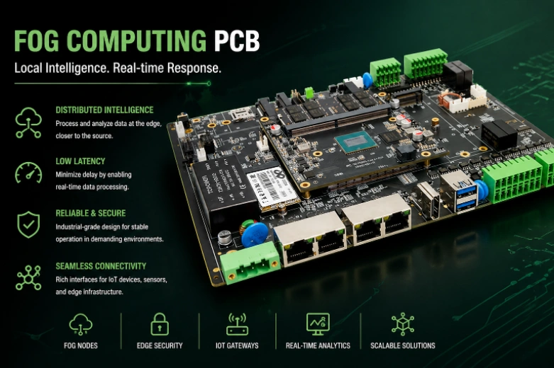 Fog Computing PCB für Smart City Gateways, Industrie-IoT und Versorgungs-Infrastruktur