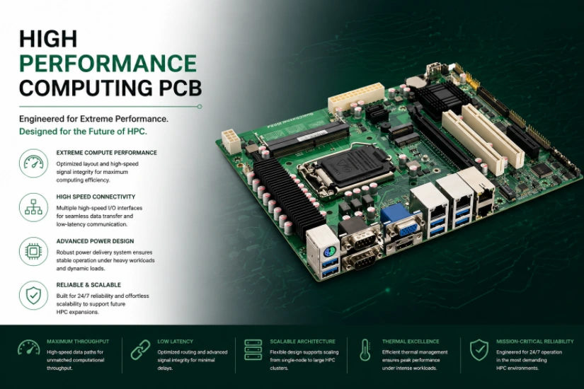 High Performance Computing PCB für nationale Labore, KI-Trainingszentren und Verteidigungs-HPC