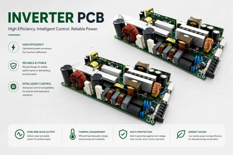 Inverter Module Pcb Inverter PCB Design for Motor Drive, Grid-Tie, and UPS Power Conversion ...