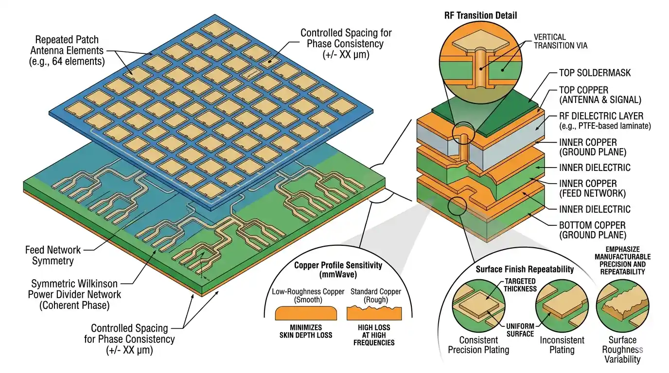 mmWave Antenna Array PCB Introduction Challenges: Materials, Feed ...