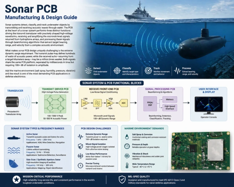 PCB per Sonar