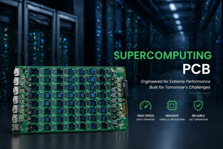 Supercomputing-PCB: Flüssigkeitsgekühlte Blades, 112G-Switch-Boards und Exascale-Infrastruktur