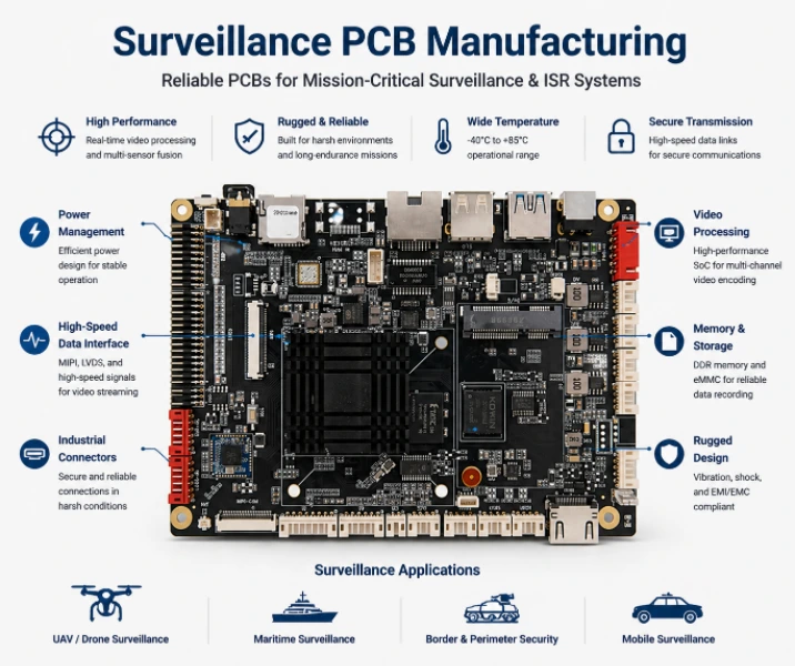 PTZ-Kamera-PCB: Design, PoE, Motorik und Prüfung