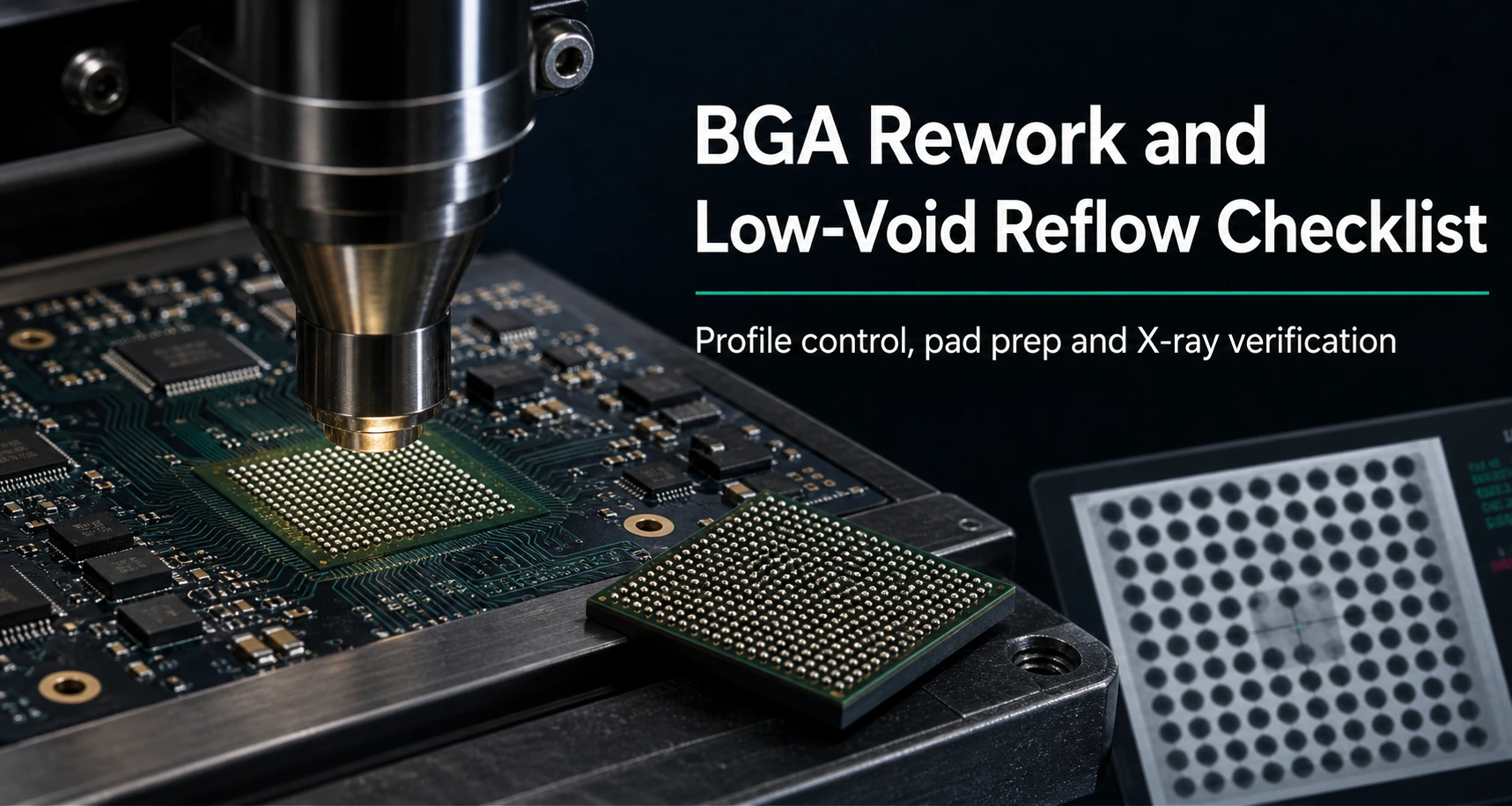 BGA Rework And Low-Void Reflow Checklist