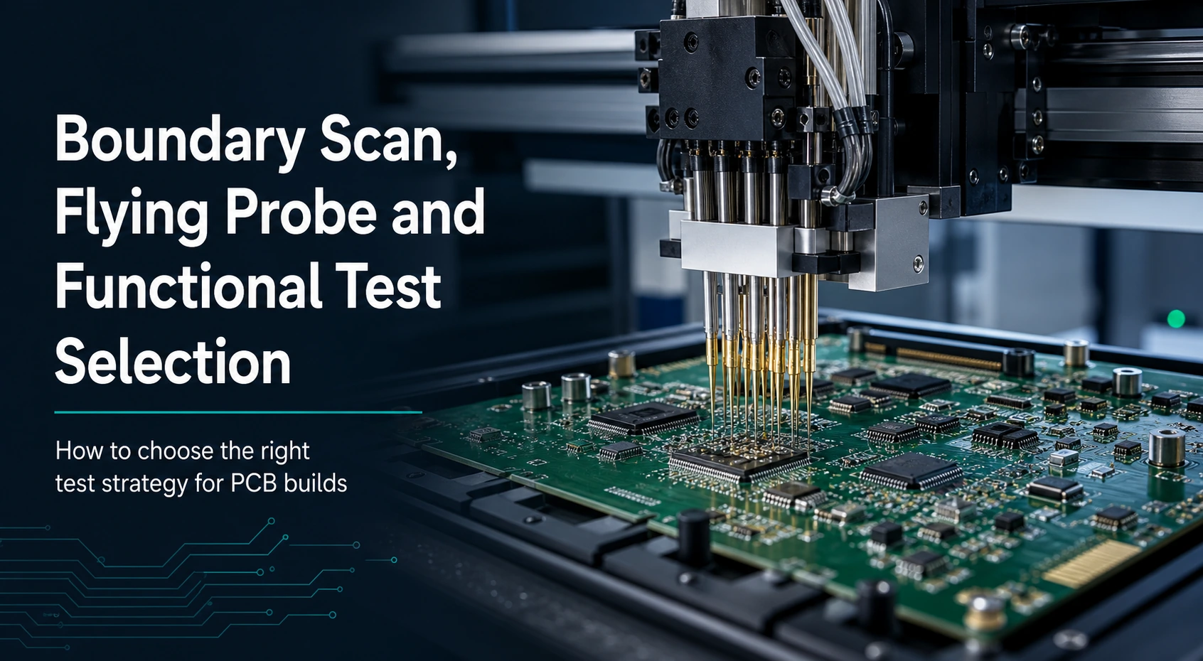 Boundary Scan, Flying Probe, And Functional Test Selection Before PCBA Release
