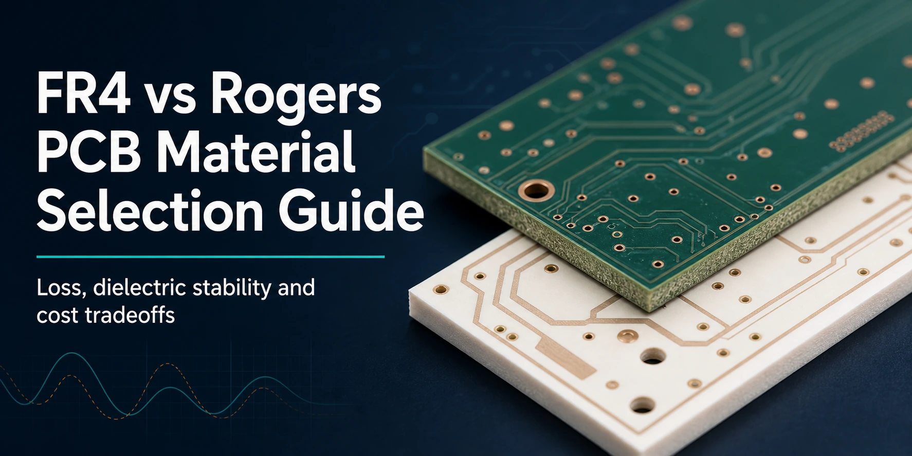 FR-4 vs Rogers PCB Material Selection Guide for Board-Level Review