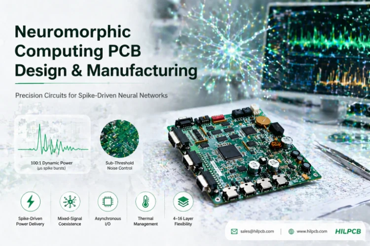 Design und Fertigung von Neuromorphic Computing PCBs