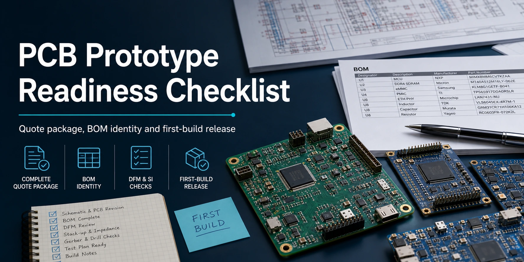 PCB Prototype Readiness Checklist Before Quote and First-Build Release