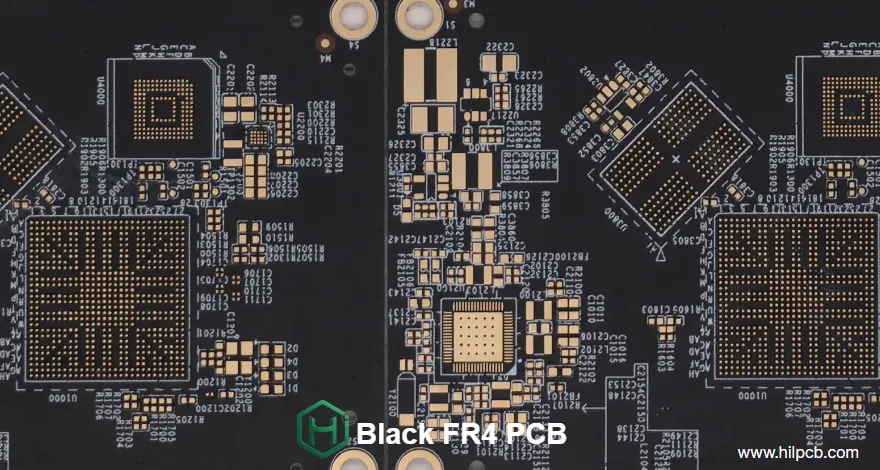 Black FR4 PCB for Premium Electronics and Thermal Management