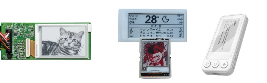 E-ink PCB Assembly