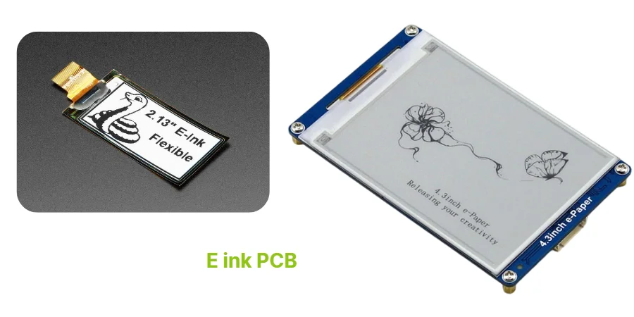 E-ink PCB Manufacturing for Electronic Paper Display Applications