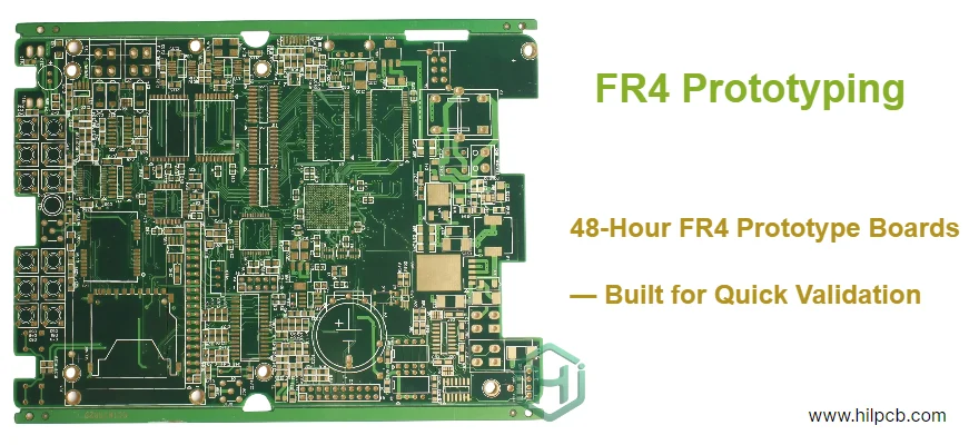 FR4 PCB Rapid Prototyping