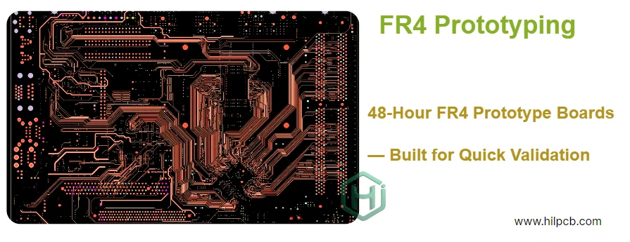 FR4 PCB Rapid Prototyping
