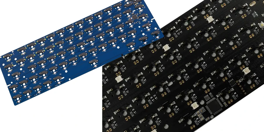 Full-Size Keyboard PCB Manufacturing for 104/108 Key Mechanical Keyboards