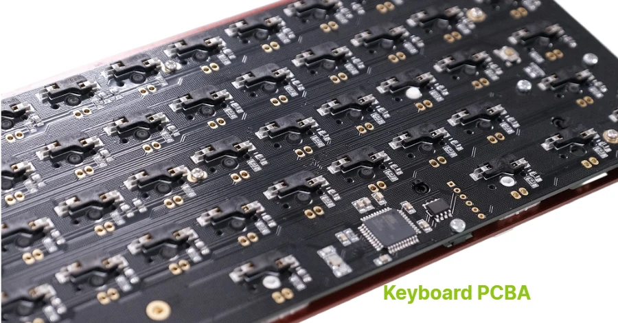 Keyboard PCBA Manufacturing for Computer Peripherals and Gaming Devices
