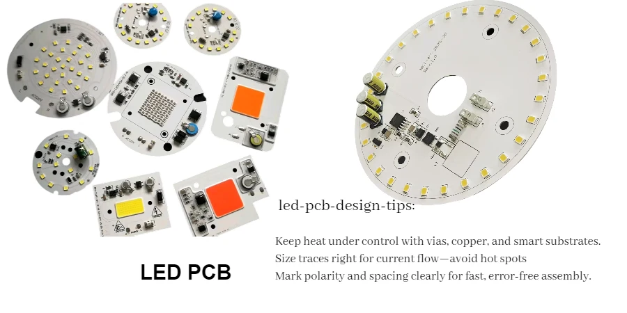 LED PCB Design Tips for Manufacturability & Thermal Performance