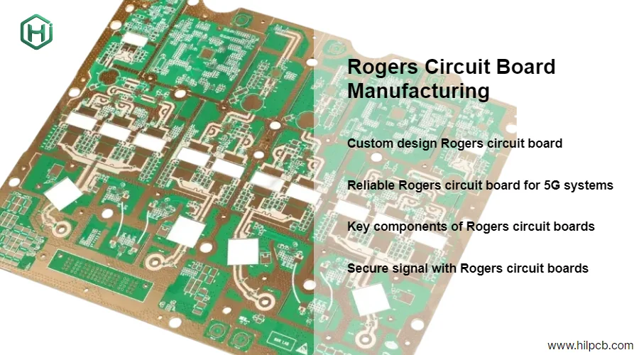 Rogers Circuit Board Assembly