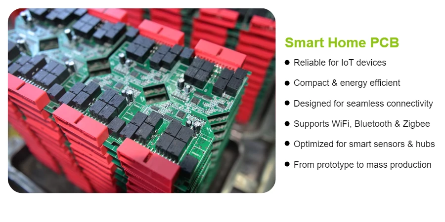 Smart Home PCB Manufacturing: Complete Solutions for IoT Devices