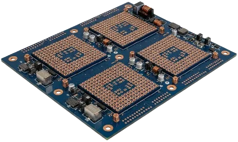 PCB thermiques à noyau métallique et céramique avec vias thermiques remplis de cuivre et larges plans de dissipation thermique