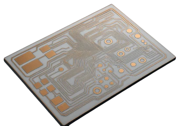 Panneau de substrat IC en résine ABF et BT avec routage SAP à lignes ultra-fines et microvias empilés